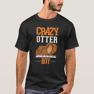 Crazy Otter Boy Sea Otter T-Shirt