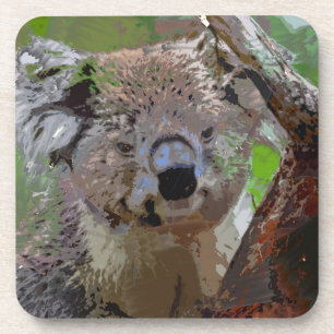 Crazy Paint - Koala Coaster