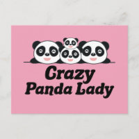 Crazy Panda Lady