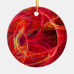 CRAZY PHOTON CERAMIC TREE DECORATION