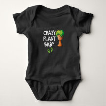 Crazy Plant Baby, Cute Plant Based Baby Natural ba