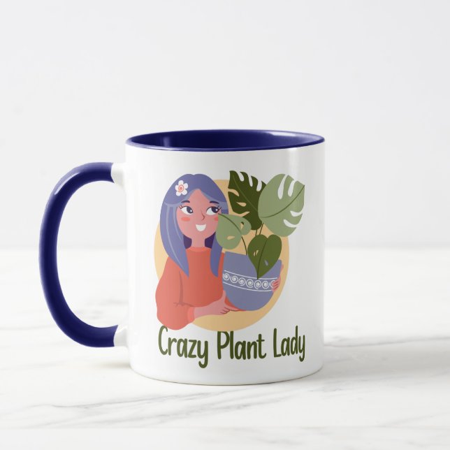 Crazy Plant Lady Mug (Left)