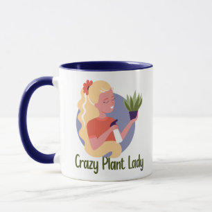 Crazy Plant Lady Mug