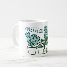Crazy Plant Lady Mug