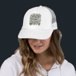 Crazy Plant Lady  Trucker Hat<br><div class="desc">Cute crazy plant lady humour hat,  featuring decorative type and leafy greenery and plants. Gift it to an avid plant lover,  gardener,  landscaper. A perfect product for a plant nursery,  or plant service.</div>