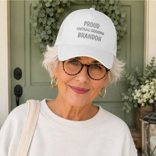 Crazy Proud Grandma Personalised Basebal Trucker Hat