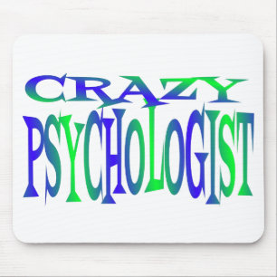 Crazy Psychologist Mouse Pad