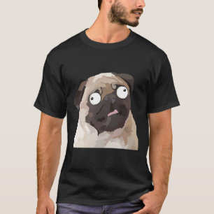 Crazy Pug Long 143 T-Shirt