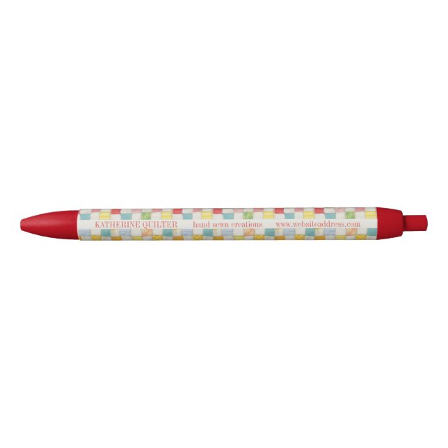 CRAZY QUILT Business ID Pen (Front)