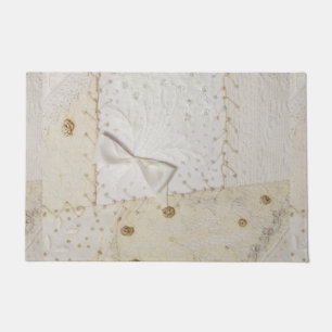 Crazy Quilt Design  Doormat