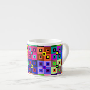 Crazy Quilt Espresso Mug