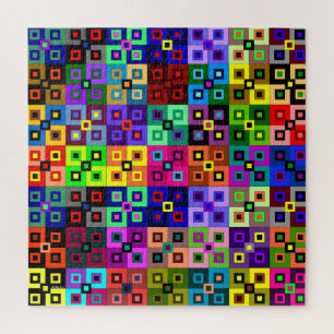 Crazy Quilt Square Puzzle