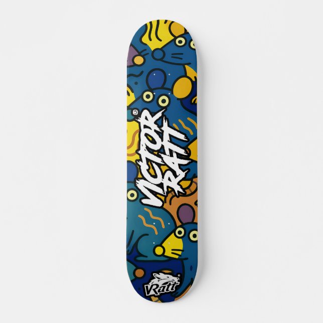 CRAZY RATS SKATEBOARD (Front)