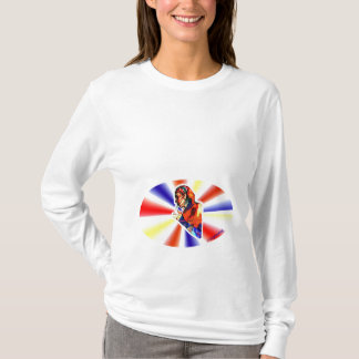 crazy RetroShirt - girl - woman T-Shirt