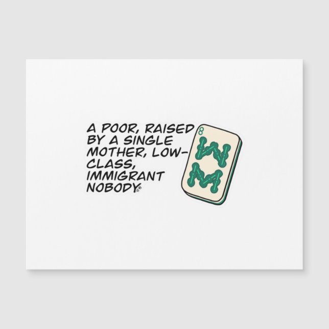 Crazy Rich Asians Mahjong scene quote Classic (Front)