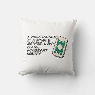 Crazy Rich Asians Mahjong scene quote Classic Cushion