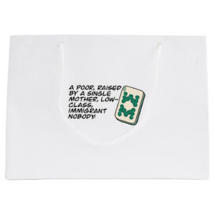 Crazy Rich Asians Mahjong scene quote Classic Large Gift Bag
