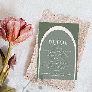 Crazy Right Now Detail Enclosure Card