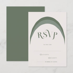 Crazy Right Now RSVP Response Card