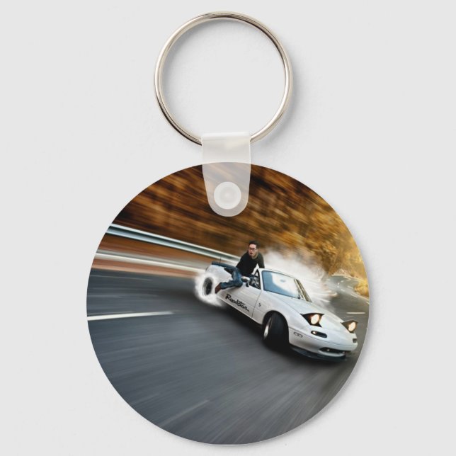 Crazy Roadster Drifter Key Ring (Front)