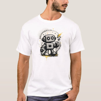 Crazy Robot T-Shirt