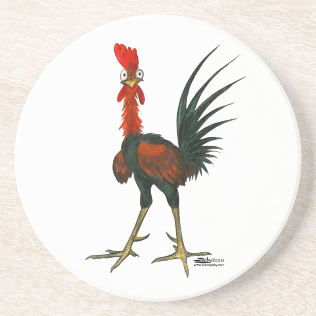 Crazy Rooster Coaster (Front)