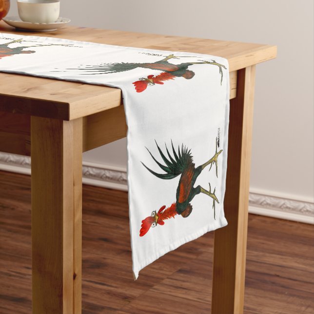 Crazy Rooster Short Table Runner (In Situ)