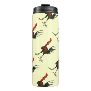 Crazy Rooster Thermal Tumbler