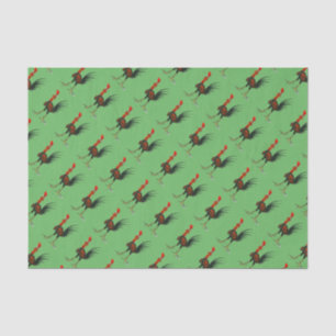 Crazy Rooster Tissue Paper