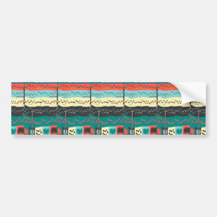 Crazy Sheet Music by Shirley Taylor Bumper Sticker