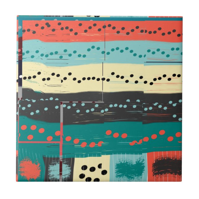 Crazy Sheet Music by Shirley Taylor Ceramic Tile (Front)