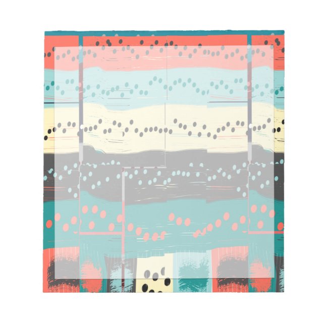 Crazy Sheet Music by Shirley Taylor Notepad (Front)