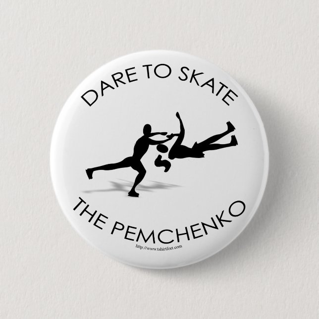 Crazy Skate Move 2 6 Cm Round Badge (Front)