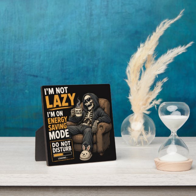Crazy Skeleton Vibes Plaque (Insitu)