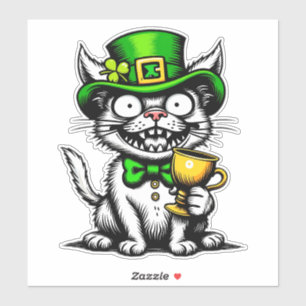 Crazy St. Patrick’s Day Cat