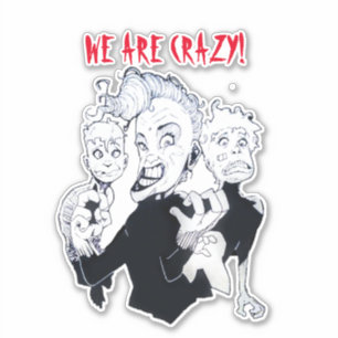 CRAZY STICKER
