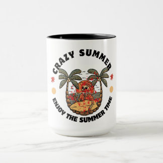 Crazy Summer Skeleton Mug