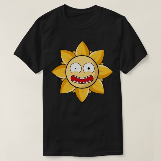 crazy Sunflower T-Shirt (Design Front)