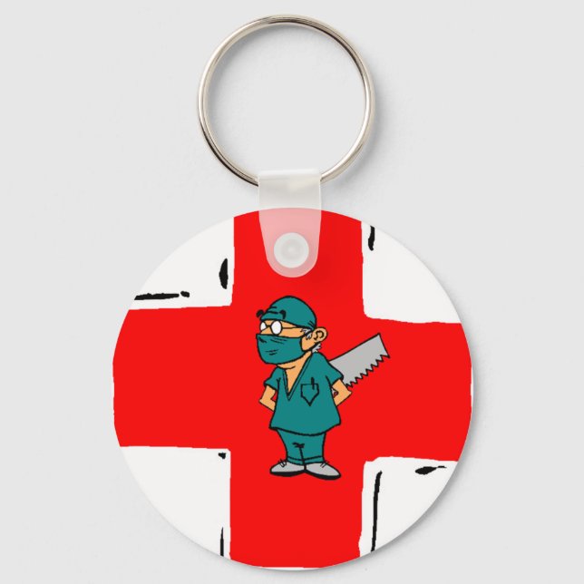 crazy surgeon key ring (Front)