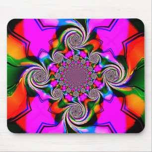 Crazy Swirls Mousepad