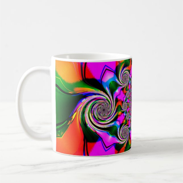 Crazy Swirls Mug (Left)