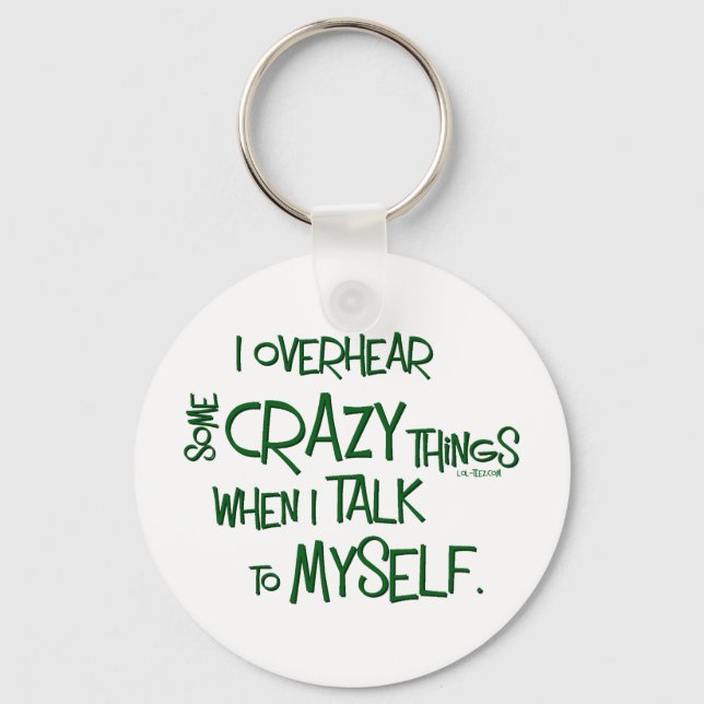 Crazy Talk Key Ring (Front)