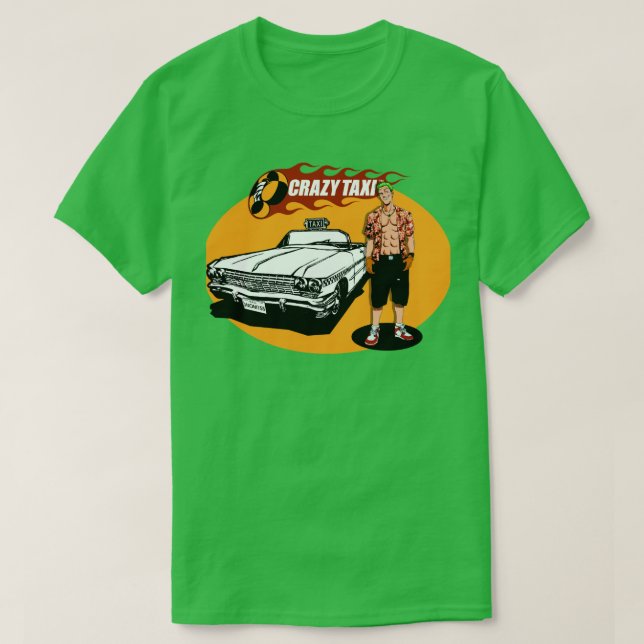 Crazy Taxi Axel T-Shirt (Design Front)
