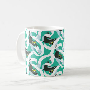Crazy toilet paper cats  coffee mug