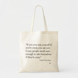 Crazy tote bag