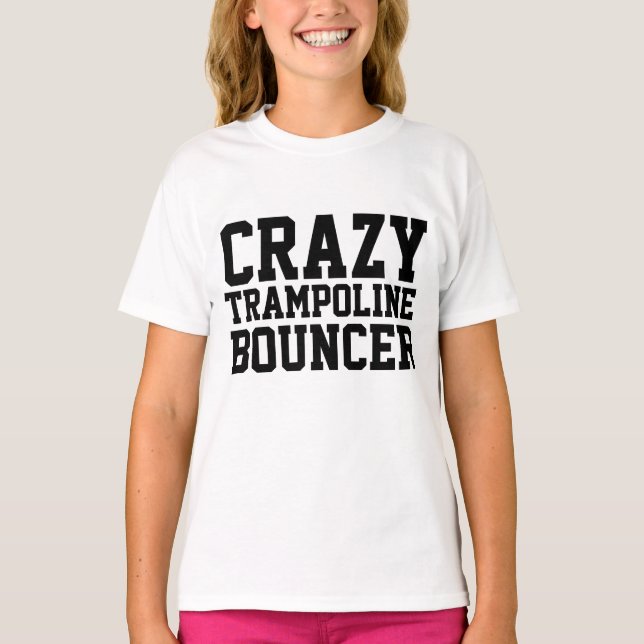 CRAZY TRAMPOLINE BOUNCER Kids T-shirts  Sweatshirt (Front)