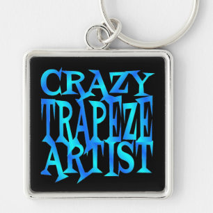 Crazy Trapeze Artist Key Ring