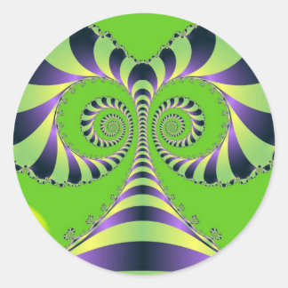 Crazy Tree Classic Round Sticker