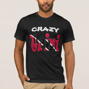 Crazy Trini Flag T-shirt