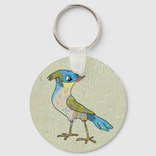 Crazy Vogel  Key Ring